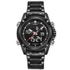 2017 Luxury Brand Men Military Sports Watches Men's Quartz LED Hour Analog Clock Male Full Steel Wrist Watch Relogio Masculino
