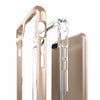 Red Phone Case for iphone 7 Transparent Luxury Anti-knock Waterproof PC & TPU 2 in 1 Phone Cover Protector for iphone 6/ 7 Plus