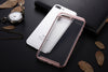 Red Phone Case for iphone 7 Transparent Luxury Anti-knock Waterproof PC & TPU 2 in 1 Phone Cover Protector for iphone 6/ 7 Plus