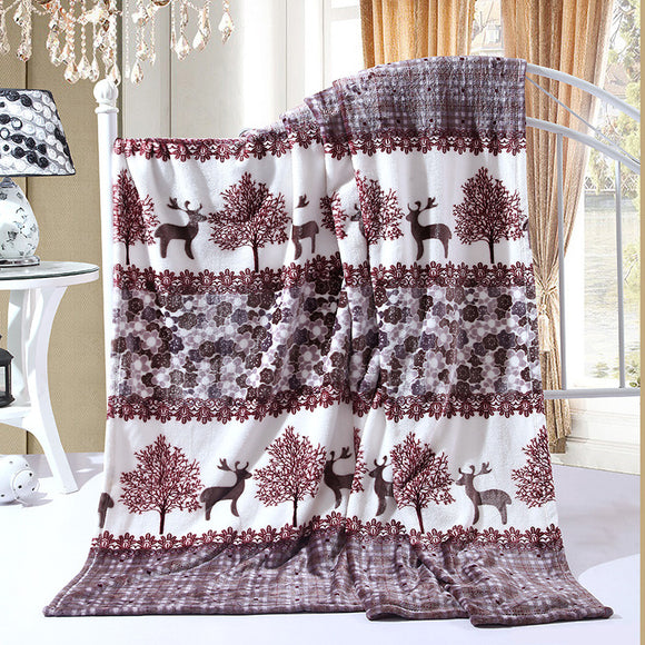 Pollen world bedspread blanket 120x200cm High Density Super Soft Flannel Blanket to on for the sofa/Bed/Car Portable Plaids