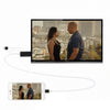 2M Plug and play Phone Screen To HDMI HDMI Cable For iPhone 5/5S/5C/6/6S/6 Plus/7/7plus iPad Phone Screen Video To HDMI TV HDTV