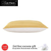 Lilysilk Mulberry Silk Cotton Pillowcase With Hidden Zippe Terse Pillow Cover With Cotton Underside King Queen Standard