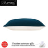 Lilysilk Mulberry Silk Cotton Pillowcase With Hidden Zippe Terse Pillow Cover With Cotton Underside King Queen Standard