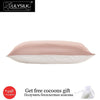 Lilysilk Mulberry Silk Cotton Pillowcase With Hidden Zippe Terse Pillow Cover With Cotton Underside King Queen Standard