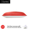 Lilysilk Mulberry Silk Cotton Pillowcase With Hidden Zippe Terse Pillow Cover With Cotton Underside King Queen Standard