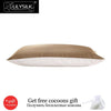 Lilysilk 100% Pure Mulberry Silk Pillowcase with Cotton Terse Pillow Cover for Hair with Hidden Zipper Hypoallergenic