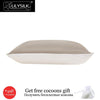 Lilysilk 100% Pure Mulberry Silk Pillowcase with Cotton Terse Pillow Cover for Hair with Hidden Zipper Hypoallergenic