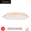 Lilysilk 100% Pure Mulberry Silk Pillowcase with Cotton Terse Pillow Cover for Hair with Hidden Zipper Hypoallergenic