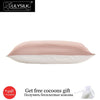 Lilysilk 100% Pure Mulberry Silk Pillowcase with Cotton Terse Pillow Cover for Hair with Hidden Zipper Hypoallergenic