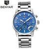 Reloj Hombre 2017 BENYAR Fashion Chronograph Sport Mens Watches Top Brand Luxury Military Quartz Watch Clock Relogio Masculino