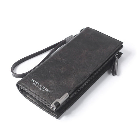BILLETERA High Capacity Fashion Women Wallets Long Dull Polish Retro PU Leather Wallet Clutch Coin Purse Ladies