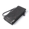 BILLETERA High Capacity Fashion Women Wallets Long Dull Polish Retro PU Leather Wallet Clutch Coin Purse Ladies