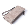 BILLETERA High Capacity Fashion Women Wallets Long Dull Polish Retro PU Leather Wallet Clutch Coin Purse Ladies