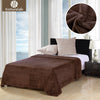Warm Flannel Blanket Coral Plaid For sofa air Throw Travel Manta Soft Blanket For Beds Throws Fleece Blanket Manta Coberto