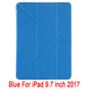 Baseus Leather & Soft TPU Case For iPad 9.7 Pro 10.5 2017 inch Coque Flip Auto Sleep Cover Case For New iPad 9.7 Pro 10.5 A1822