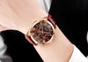 2017 luxury brand newFashion  Leather Strap Multifunction Watches Men Quartz Watch Waterproof Wristwatches Male Table Relojes