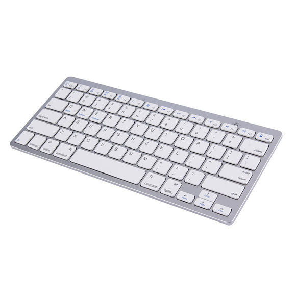 2017 Perfectly Newest Ultra-slim Wireless Keyboard Bluetooth 3.0 Keyboard For Android for MAC for iPad for Windows for OS System