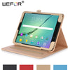 For Samsung Galaxy Tab S3 (9.7 inch,SM-T820 T825) Case,Stand Folio Case Cover with Multiple Viewing Angles, Document Card Pocket