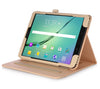 For Samsung Galaxy Tab S3 (9.7 inch,SM-T820 T825) Case,Stand Folio Case Cover with Multiple Viewing Angles, Document Card Pocket