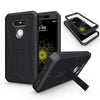 3 In 1 Full Body Protective Armor Case For LG G5 Cover 360 Degree Protection Fundas Shockproof Dustproof Coque With Kickstand