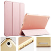 Luxury pu leather for ipad air2 kenke new smart cover Soft TPU Bumper Edge for iPad air 2 case tablet Sleep Wake up case