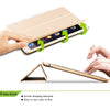 Luxury pu leather for ipad air2 kenke new smart cover Soft TPU Bumper Edge for iPad air 2 case tablet Sleep Wake up case