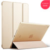 Luxury pu leather for ipad air2 kenke new smart cover Soft TPU Bumper Edge for iPad air 2 case tablet Sleep Wake up case