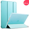 Luxury pu leather for ipad air2 kenke new smart cover Soft TPU Bumper Edge for iPad air 2 case tablet Sleep Wake up case