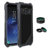 For Samsung Galaxy S8 S8 Plus Camera Lens Kit Mobile Phone Case 3 in 1 Dustproof Shockproof Aluminum Case Protection Shell Cover