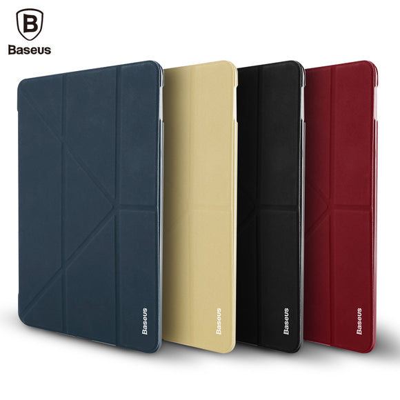 Baseus Leather Case For iPad 9.7 Pro 10.5 12.9 inch 2017 Ultra Thin Flip Cover Case For New iPad 9.7 Pro 10.5 12.9 Coque Fundas
