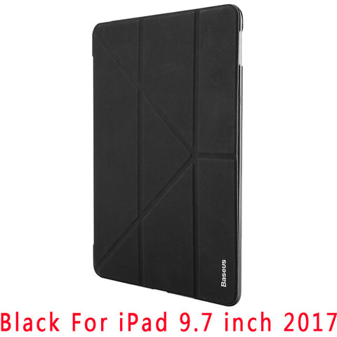Baseus Leather Case For iPad 9.7 Pro 10.5 12.9 inch 2017 Ultra Thin Flip Cover Case For New iPad 9.7 Pro 10.5 12.9 Coque Fundas