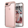 Red Phone Case for iphone 7 Transparent Luxury Anti-knock Waterproof PC & TPU 2 in 1 Phone Cover Protector for iphone 6/ 7 Plus