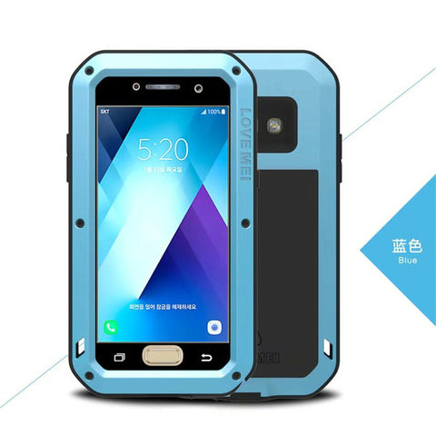Love Mei case For samsung galaxy a3/a5 2017 waterproof Shockproof metal cover cases for samsung a5200 a3200 2017 phone case