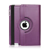 Zimoon Case For Apple ipad 2 3 4 Magnetic Auto Wake Up Sleep Flip Litchi Leather Case Cover With Smart Stand Holder