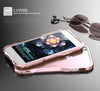Luphie Newest Version Shockproof Armor Irregularly Aluminum Metal Screw Frame Bumper For iphone 6 6S Plus 7 Plus Case Cover