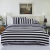 2016 New Drop Ship Bedding Set Twin/Full/Queen Size Duvet Cover Set Classic Black and White Bed Sheet Sets Home Textile