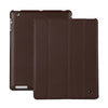 Jisoncase For iPad 4 3 2 case Magnetic Auto Wake up sleep Litchi Surface Leather Cover PU Stand Holder Case for iPad